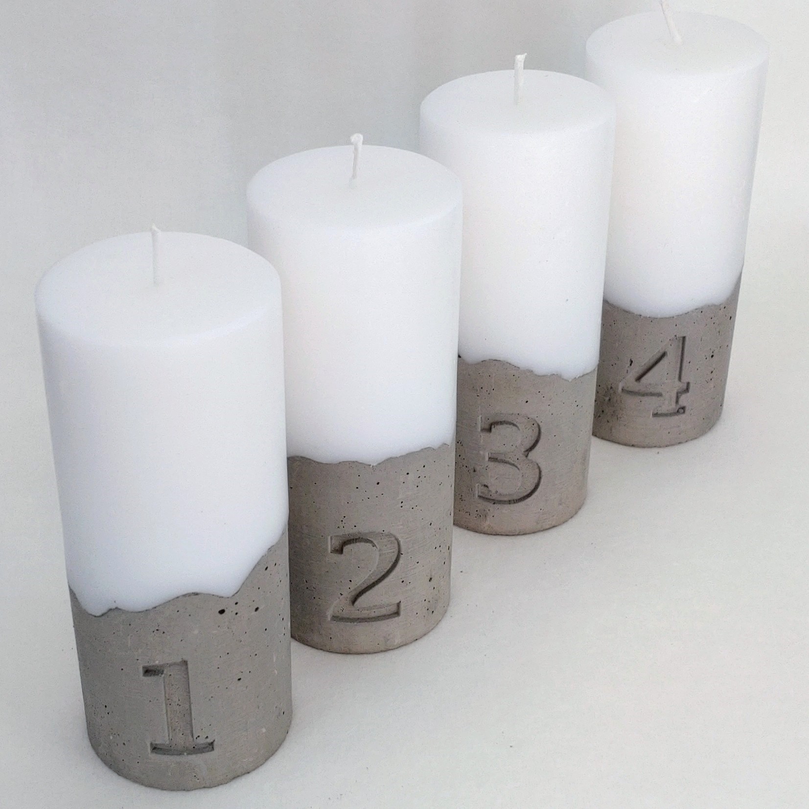 Adventní svíčky na Vánoce